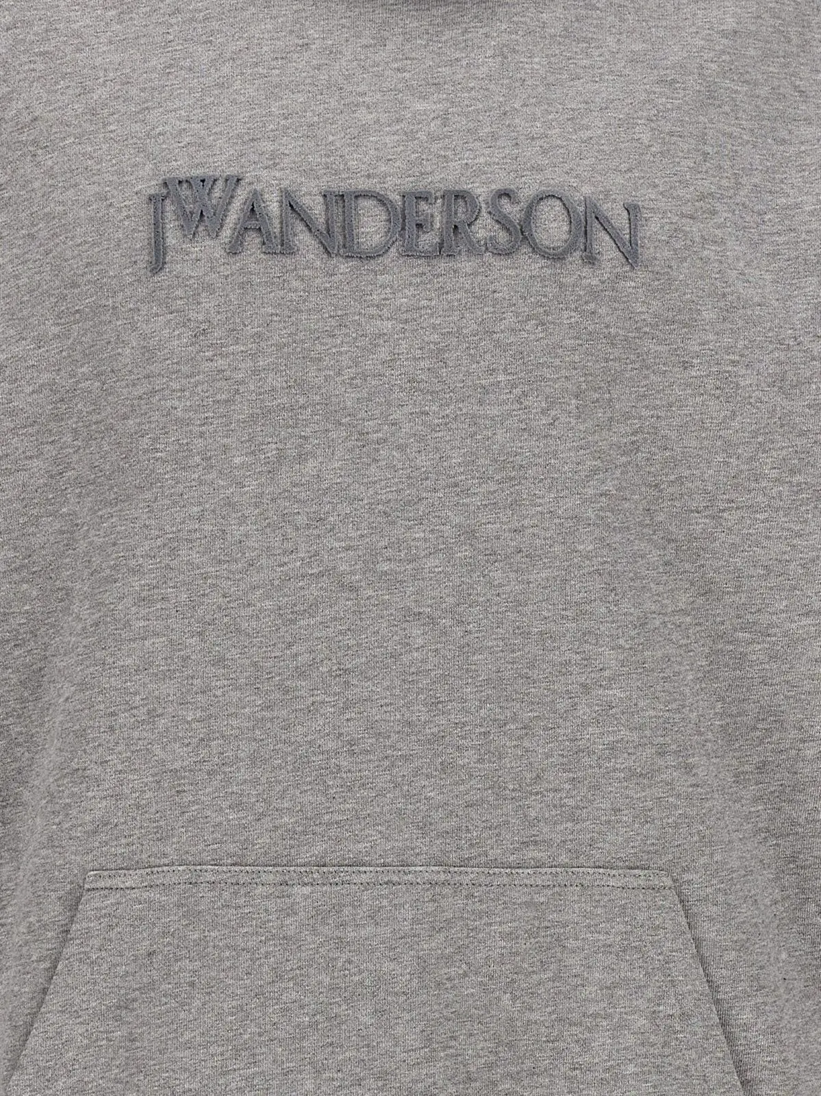 Худі J.W. Anderson Embroidery Сірий 4 Embroidery hoodie 100% cotton J.W.ANDERSON Gray