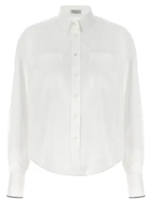 Monile Shirt BRUNELLO CUCINELLI White