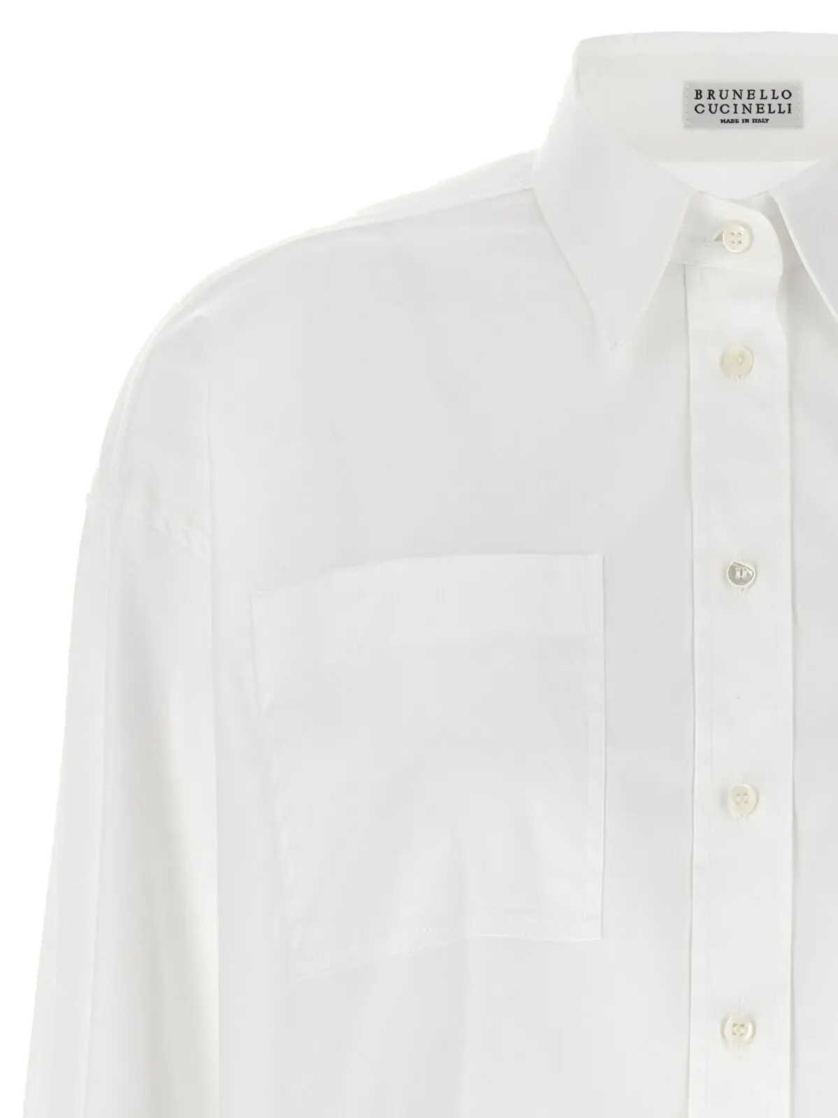 Сорочка Brunello Cucinelli Monile Біла 3 Monile Shirt Woman BRUNELLO CUCINELLI White
