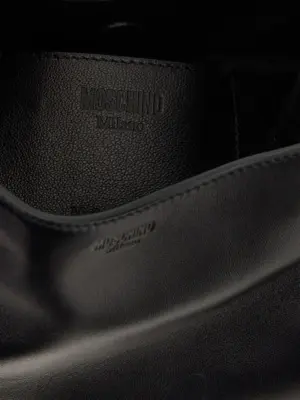 'Moschino Handle Me bag Small' handbag 100% leather MOSCHINO Black