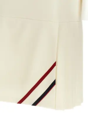 Mohair canvas dress 84% virgin wool