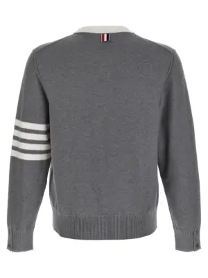 '4-Bar Hector' sweater MKA544AY3006055 THOM BROWNE Gray