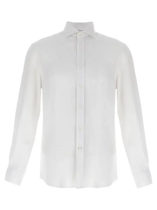 Linen shirt BRUNELLO CUCINELLI White