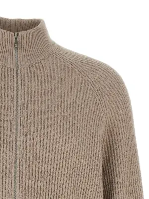 Zip cardigan Man BRUNELLO CUCINELLI Beige
