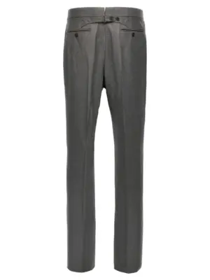 Strap pants MTC001A00626035 THOM BROWNE Gray