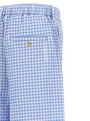 Vichy Bermuda Shorts 51% polyamide