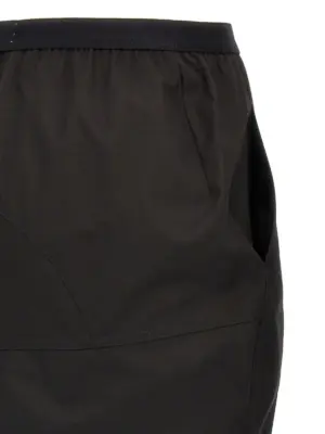 'Pillar long' skirt 100% cotton RICK OWENS Black