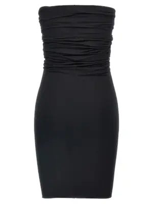 'Prong' mini dress RP01E7530JN09 RICK OWENS Black