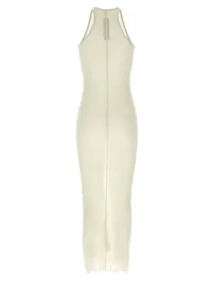Ribbed dress RP01E7549RC41 RICK OWENS Beige