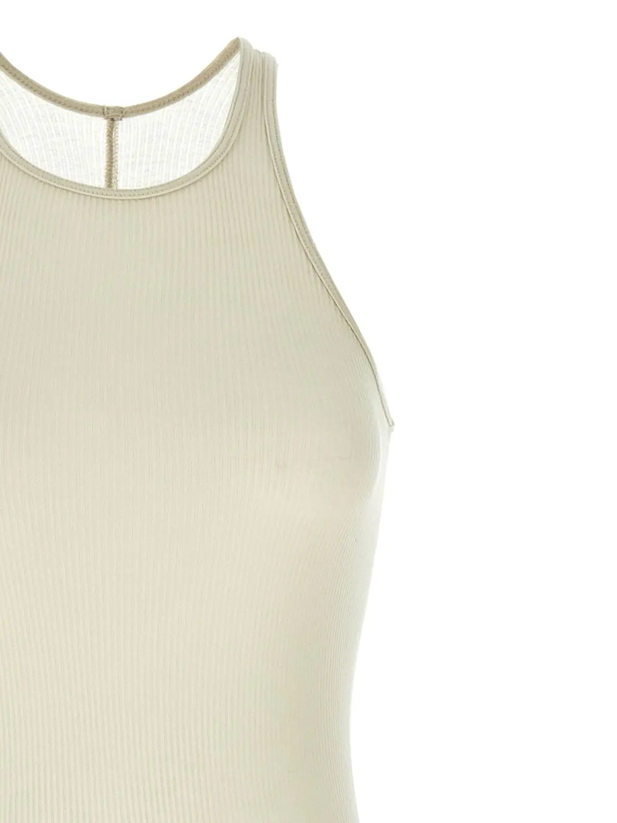 Сукня Rick Owens Ribbed Бежева 3 Ribbed dress Woman RICK OWENS Beige