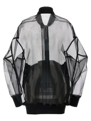 'Jumbo flight' bomber jacket RP01E7737TU09 RICK OWENS Black