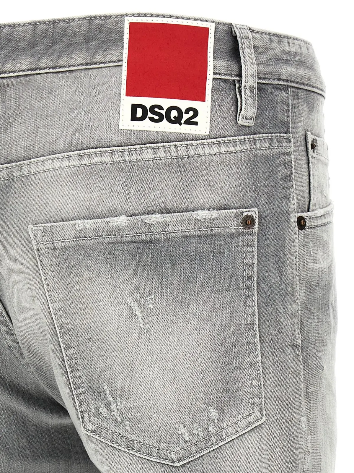 Джинси Dsquared2 Skater Сірі 4 'Skater' jeans 98% cotton