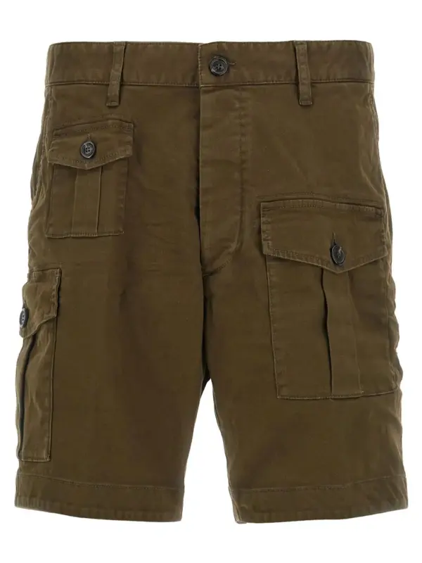 'Sexy Cargo' bermuda shorts DSQUARED2 Green