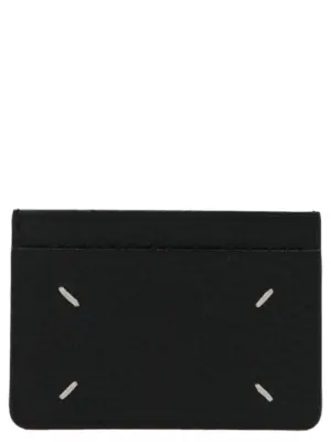 Logo card holder MAISON MARGIELA Black