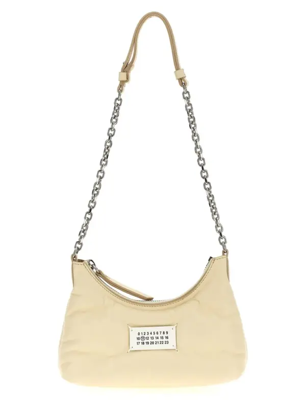 'Glam Slam hobo micro' shoulder bag MAISON MARGIELA White