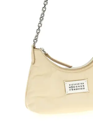 'Glam Slam hobo micro' shoulder bag Woman MAISON MARGIELA White