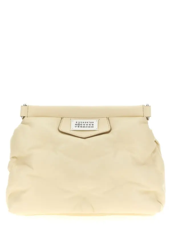 'Glam Slam classique small' crossbody bag MAISON MARGIELA Beige