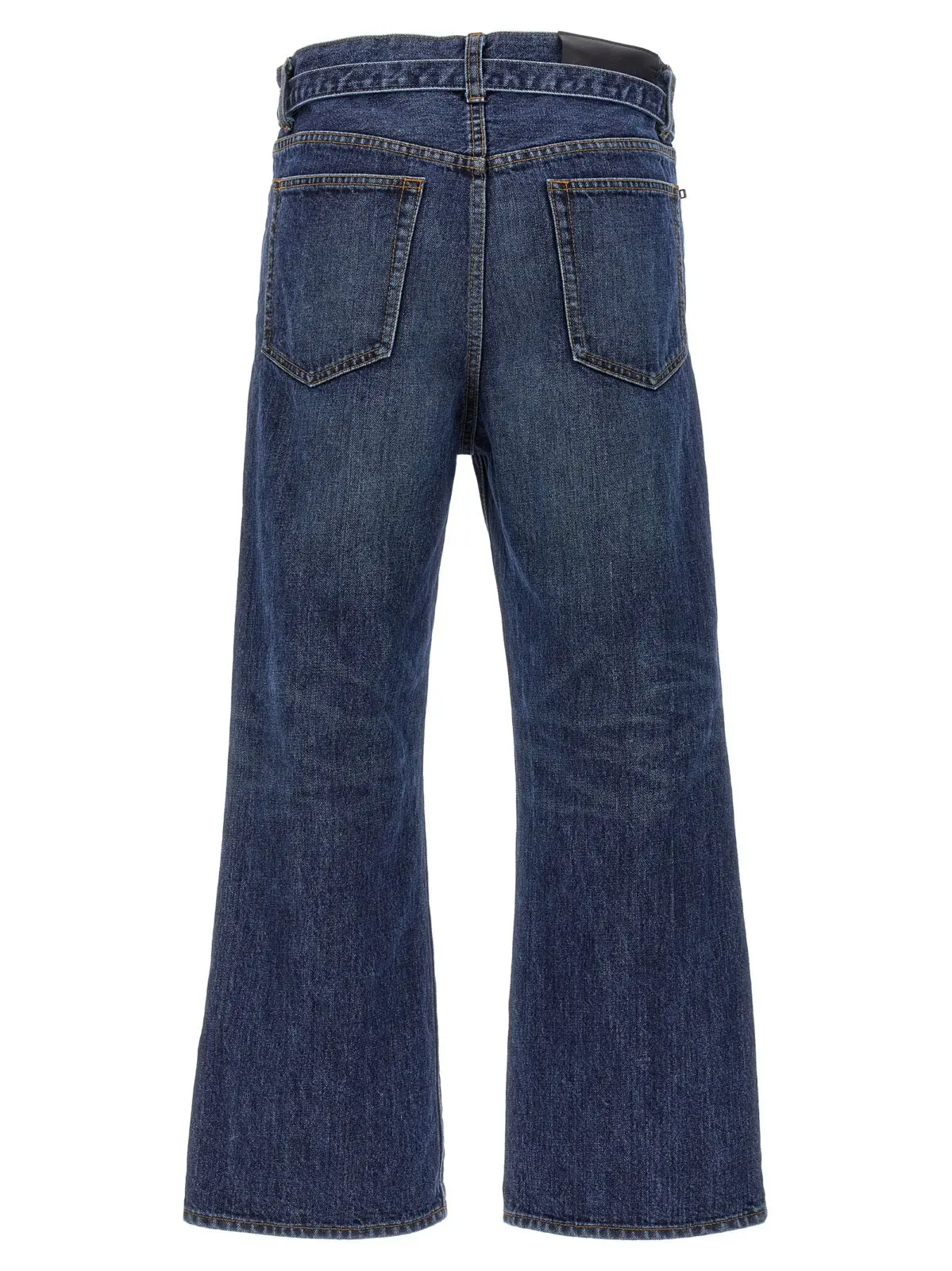 Джинси Sacai Bootcut Сині 2 Bootcut jeans SCW208401 SACAI Blue