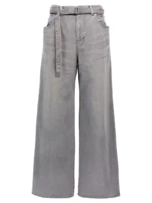 'Wide' jeans SACAI Gray