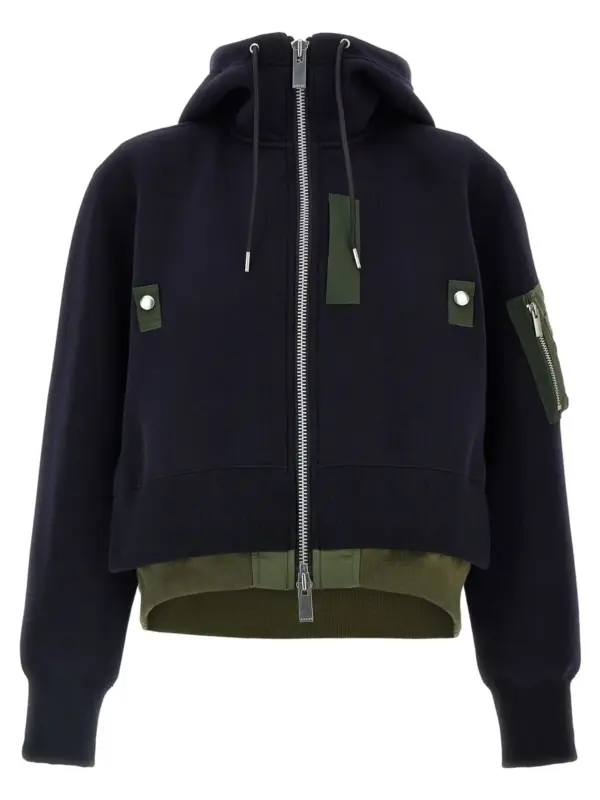 'Sponge' hoodie SACAI Multicolor