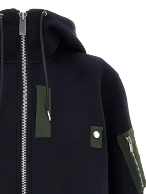 'Sponge' hoodie Woman SACAI Multicolor