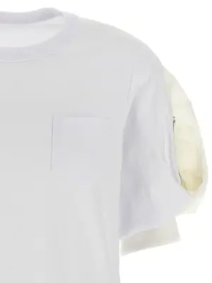 Balloon T-shirt Woman SACAI White