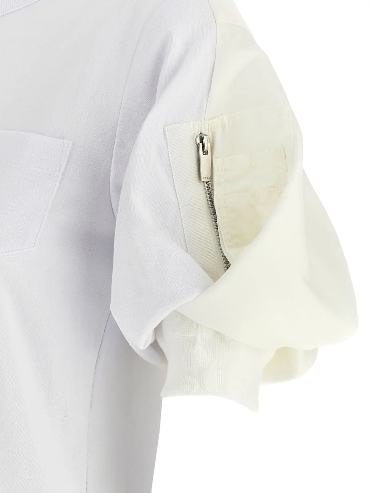 Футболка Sacai Balloon Біла 4 Balloon T-shirt 100% cotton SACAI White