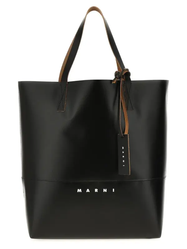 'Tribeca' shopping bag MARNI Black