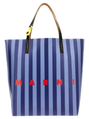 'Tribeca' shopping bag MARNI Blue
