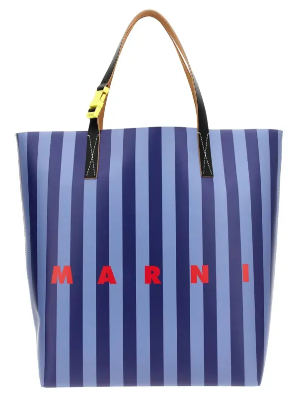 'Tribeca' shopping bag MARNI Blue