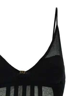 Transparent top Woman ELISABETTA FRANCHI Black