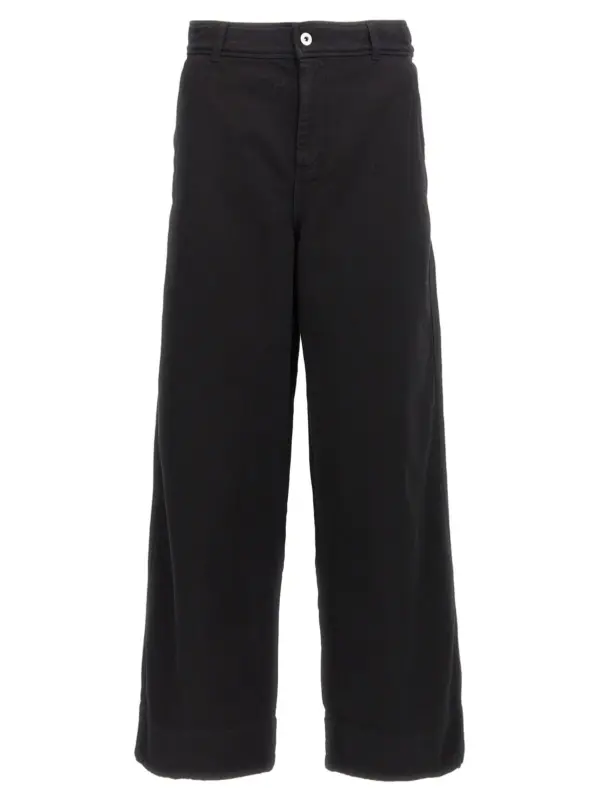 'High weist wide leg' pants J.W.ANDERSON Black