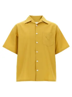 Logo shirt PRADA Yellow