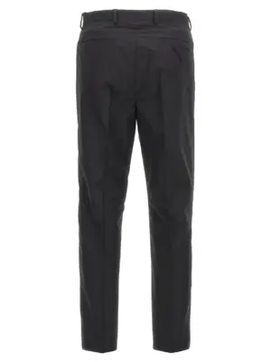 Cotton trousers tec UP0313SOOO16A6F0002 PRADA Black