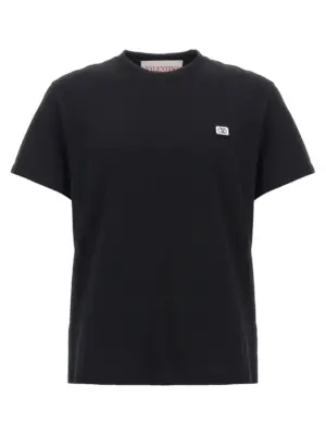 Valentino Garavani 'VLogo' T-shirt VALENTINO GARAVANI Black