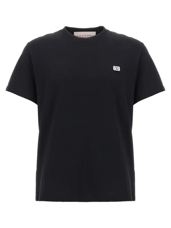 Valentino Garavani 'VLogo' T-shirt VALENTINO GARAVANI Black