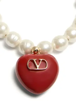Valentino Garavani 'Coeur Royal' bracelet W2J0Y71LTDR5P VALENTINO GARAVANI White
