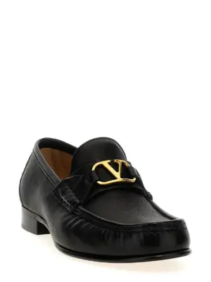 Valentino Garavani 'VLogo Signature' loafers Y2S0J68MIL0NO VALENTINO GARAVANI Black