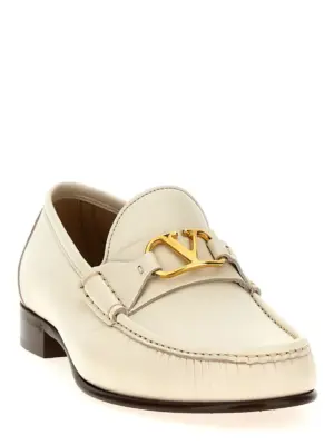 Valentino Garavani 'VLogo Signature' loafers Y2S0J68VMH098 VALENTINO GARAVANI White