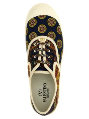 Valentino Garavani 'Bay By Bay' sneakers 100% cotton VALENTINO GARAVANI Multicolor