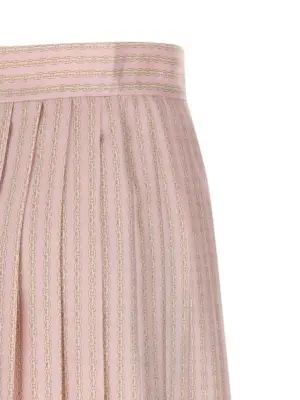 'Versace Treasure' skirt 100% silk VERSACE Pink