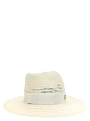 'Virginie' hat 1001048003WHITE MAISON MICHEL White