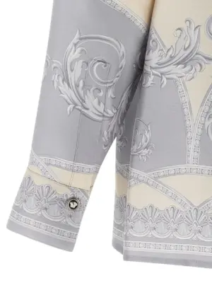 'La Coupe des Dieux' shirt 100% silk VERSACE Multicolor