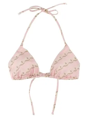 'Treasure' bikini top VERSACE Pink