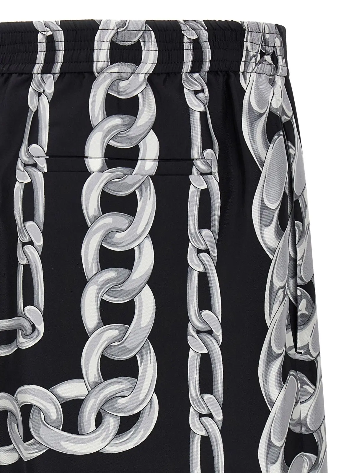 Бермуди Versace Medusa Chains Багатокольорові 4 'Medusa Chains' bermuda shorts 100% silk VERSACE Multicolor