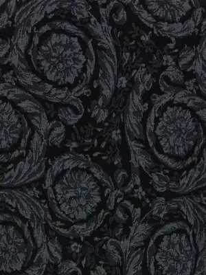 Baroque Polo Shirt 100% cotton VERSACE Multicolor