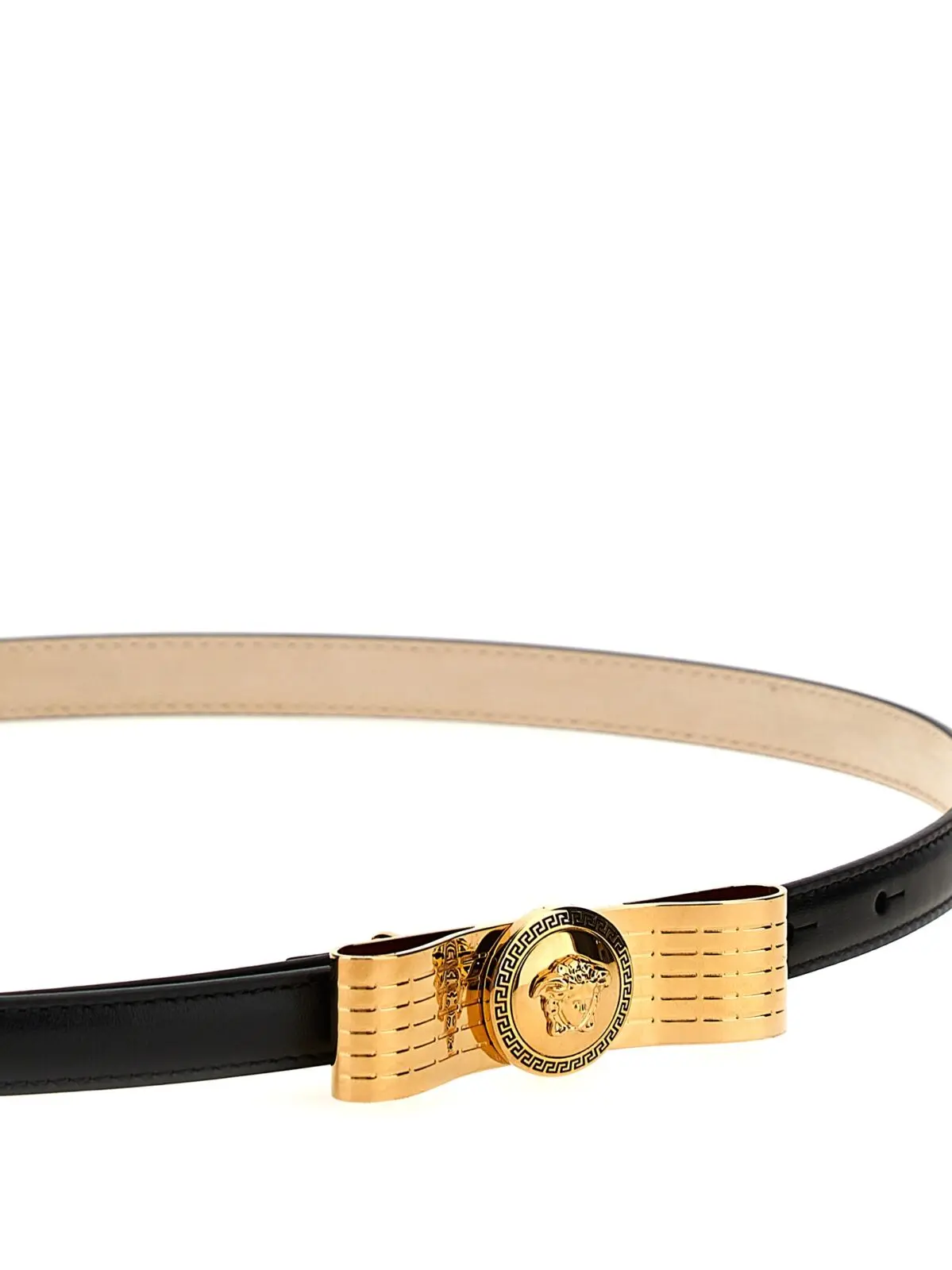 Пояс Versace Fiocco Чорний 3 'Fiocco' belt Woman VERSACE Black