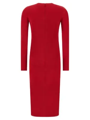 'Safety Pin' dress 10184751A124971RB30 VERSACE Red