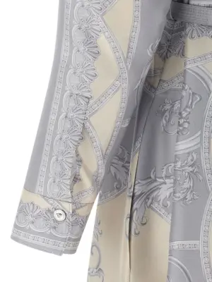 'La Coupe des Dieux' dress 100% silk VERSACE Multicolor