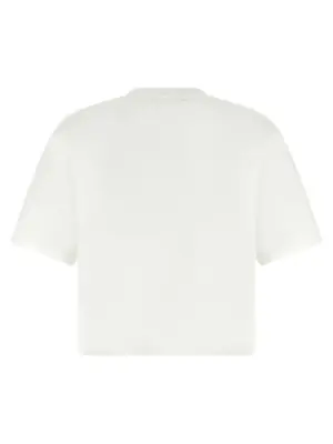Logo embroidery t-shirt 10188981A136101W000 VERSACE White